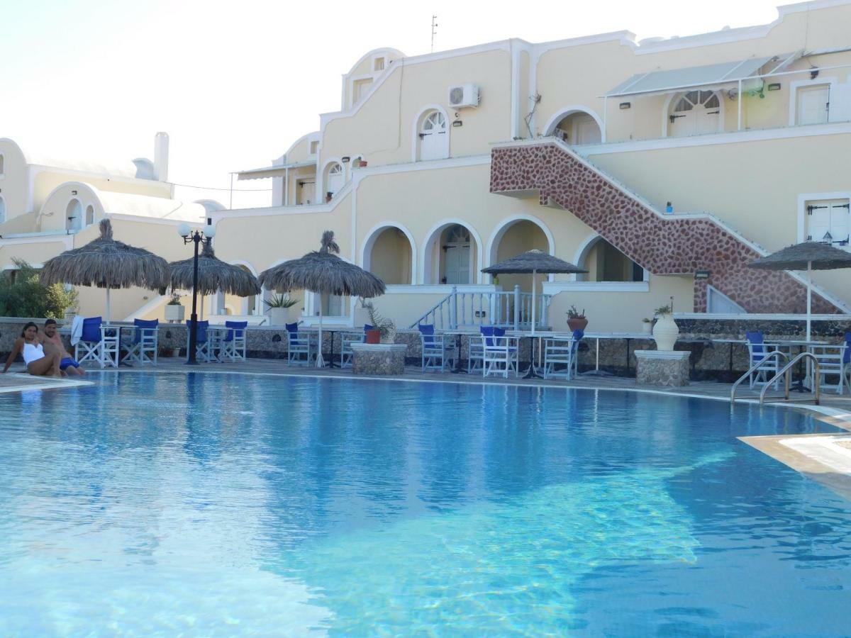 Sea Side Perivolos Hotel Bagian luar foto